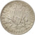 Coin, France, Semeuse, 50 Centimes, 1917, Paris, AU(50-53), Silver, KM:854