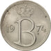 Coin, Belgium, 25 Centimes, 1974, Brussels, MS(64), Copper-nickel, KM:153.1