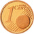 San Marino, Euro Cent, 2008, MS(65-70), Copper Plated Steel, KM:440
