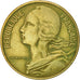 Moneda, Francia, Marianne, 10 Centimes, 1963, Paris, MBC+, Aluminio - bronce