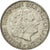 Coin, Netherlands, Juliana, Gulden, 1955, EF(40-45), Silver, KM:184