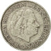 Coin, Netherlands, Juliana, Gulden, 1957, EF(40-45), Silver, KM:184