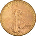 Coin, United States, Saint-Gaudens, $20, Double Eagle, 1910, U.S. Mint, Denver