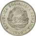 Coin, Romania, 25 Bani, 1966, EF(40-45), Nickel Clad Steel, KM:94