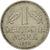 Moneta, GERMANIA - REPUBBLICA FEDERALE, Mark, 1950, Karlsruhe, BB, Rame-nichel