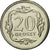Coin, Poland, 20 Groszy, 2008, Warsaw, MS(65-70), Copper-nickel, KM:280