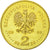 Moneda, Polonia, 2 Zlote, 2008, Warsaw, SC, Latón, KM:656