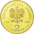 Moneda, Polonia, 2 Zlote, 2009, Warsaw, SC, Latón, KM:711