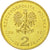 Moneda, Polonia, 2 Zlote, 2012, Warsaw, SC, Latón, KM:832