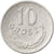 Moneda, Polonia, 10 Groszy, 1974, Warsaw, MBC, Aluminio, KM:AA47