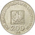 Moneda, Polonia, 200 Zlotych, 1974, Warsaw, MBC, Plata, KM:72