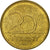 Moneta, Węgry, 20 Forint, 1995, Budapest, AU(55-58), Mosiądz niklowy, KM:696