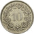 Coin, Switzerland, 10 Rappen, 1965, Bern, EF(40-45), Copper-nickel, KM:27