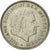 Coin, Netherlands, Juliana, 2-1/2 Gulden, 1969, EF(40-45), Nickel, KM:191