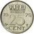 Coin, Netherlands, Juliana, 25 Cents, 1978, EF(40-45), Nickel, KM:183