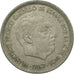 Moneda, España, Caudillo and regent, 50 Pesetas, 1958, MBC, Cobre - níquel