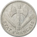 Münze, Frankreich, Bazor, 2 Francs, 1944, Castelsarrasin, SS, Aluminium