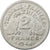 Monnaie, France, Bazor, 2 Francs, 1944, Castelsarrasin, TTB, Aluminium