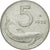 Münze, Italien, 5 Lire, 1952, Rome, SS, Aluminium, KM:92