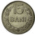Coin, Romania, 15 Bani, 1966, EF(40-45), Nickel Clad Steel, KM:93
