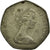 Munten, Groot Bretagne, Elizabeth II, 50 Pence, 1973, ZF, Copper-nickel, KM:918