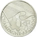 Moneda, Francia, 10 Euro, Champagne-Ardenne, 2010, SC, Plata, KM:1651