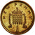 Moneda, Gran Bretaña, Elizabeth II, New Penny, 1975, MBC, Bronce, KM:915
