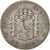 Coin, Spain, Alfonso XII, Peseta, 1882, Madrid, VF(20-25), Silver, KM:686