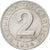 Moneda, Austria, 2 Groschen, 1954, SC, Aluminio, KM:2876