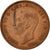 Coin, Great Britain, George VI, Penny, 1945, EF(40-45), Bronze, KM:845