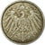 Moneta, NIEMCY - IMPERIUM, Wilhelm II, Mark, 1905, Hambourg, EF(40-45), Srebro