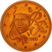Coin, France, 2 Euro Cent, 2000, MS(65-70), Copper Plated Steel, KM:1283