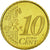 Moneta, Francja, 10 Euro Cent, 2002, Paris, MS(65-70), Mosiądz, KM:1285