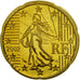 Coin, France, 20 Euro Cent, 2002, MS(65-70), Brass, KM:1286