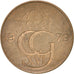 Moneta, Szwecja, Carl XVI Gustaf, 5 Öre, 1979, EF(40-45), Bronze, KM:849
