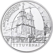 Lituânia, 50 Litu, Tytuvenai, 2009, Vilnius, Prata, MS(65-70), KM:164