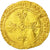 Moneta, Francia, Louis XII, Ecu d'or, Undated, Gênes, MB, Oro, Duplessy:750