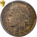 France, 50 Centimes, Morlon, 1939, Paris, Aluminum-Bronze, PCGS, MS66