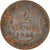 Moneda, Francia, Dupuis, 2 Centimes, 1920, Paris, MBC+, Bronce, KM:841