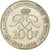 Monnaie, Monaco, Rainier III, 100 Francs, 1989, SUP, Argent, KM:164