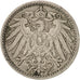 Monnaie, GERMANY - EMPIRE, Wilhelm II, 5 Pfennig, 1901, Stuttgart, TB+