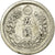 Moneta, Giappone, Mutsuhito, 5 Sen, 1877, MB+, Argento, KM:22