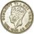 Moneta, Cipro, George VI, 9 Piastres, 1938, BB+, Argento, KM:25