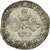 Moneda, Francia, Demi Gros de Nesle, 1551, Paris, BC+, Plata, Duplessy:995