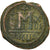 Maurice Tiberius, Follis, 594-595, Antioch, Bronzen, FR+, Sear:533