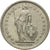 Moneta, Szwajcaria, 2 Francs, 1980, Bern, EF(40-45), Miedź-Nikiel, KM:21a.1