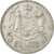 Munten, Monaco, Louis II, 5 Francs, 1945, Poissy, FR+, Aluminium, KM:122