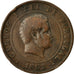 Coin, Portugal, Carlos I, 20 Reis, 1892, VF(30-35), Bronze, KM:533