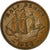 Coin, Great Britain, George VI, 1/2 Penny, 1938, EF(40-45), Bronze, KM:844