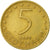 Moneda, Bulgaria, 5 Stotinki, 1999, MBC, Aluminio - bronce, KM:239